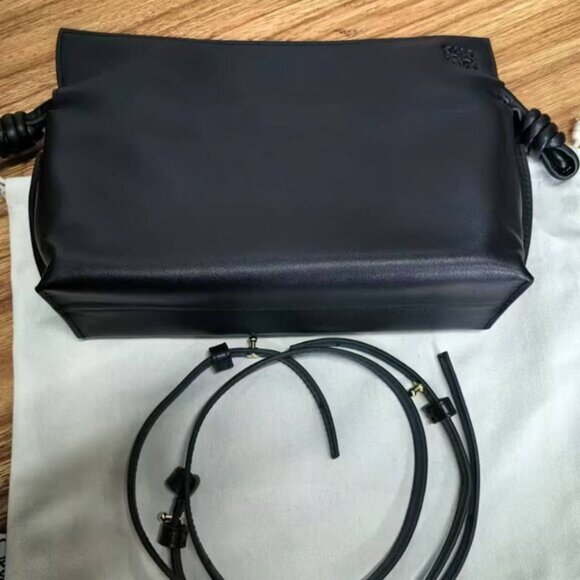 Mini Flamenco clutch in nappa calfskin - Picture 2 of 10